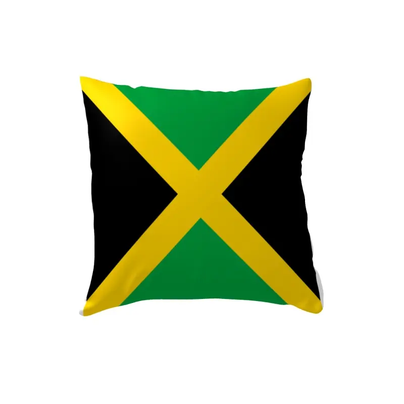 JAMAICA  FLAG PILLOW 