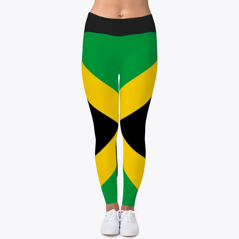 JAMAICA FLAG  OFFICIAL  LEGGINGS 