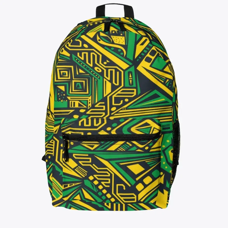 Jamaica tribal design 